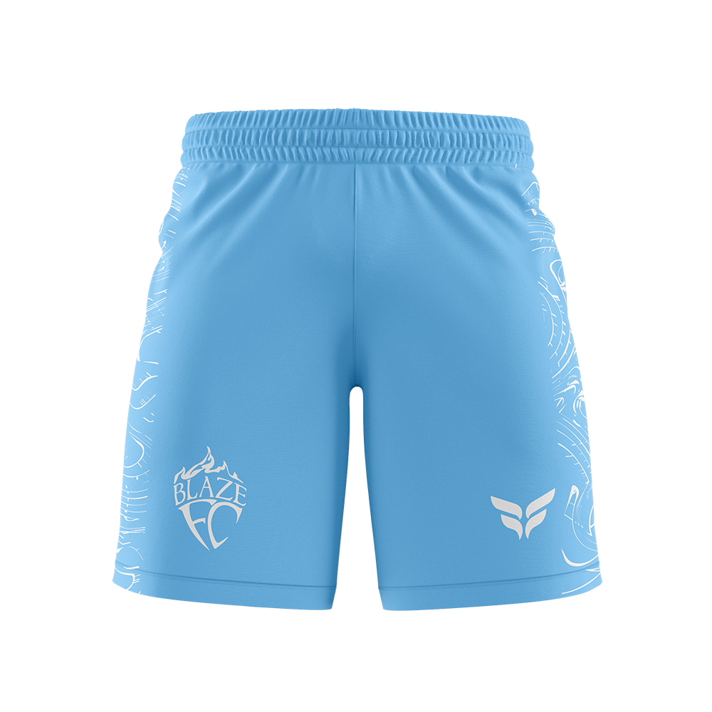 BLAZE FC BOYS AWAY SHORTS (SKY)