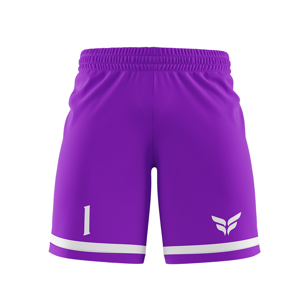 BOLD CITY SOCCER CLUB KEEPER SHORTS (PURPLE)