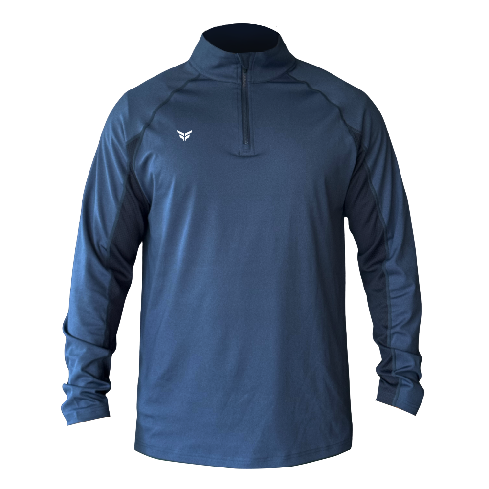 STEALTH QUARTER-ZIP x FLITE (IRON BLUE)