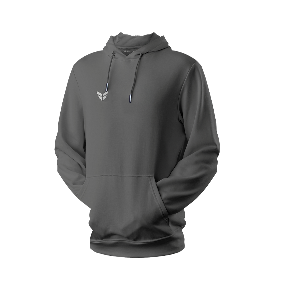 STEALTH PREMIUM HOODIE x FLITE (STEEL GREY)