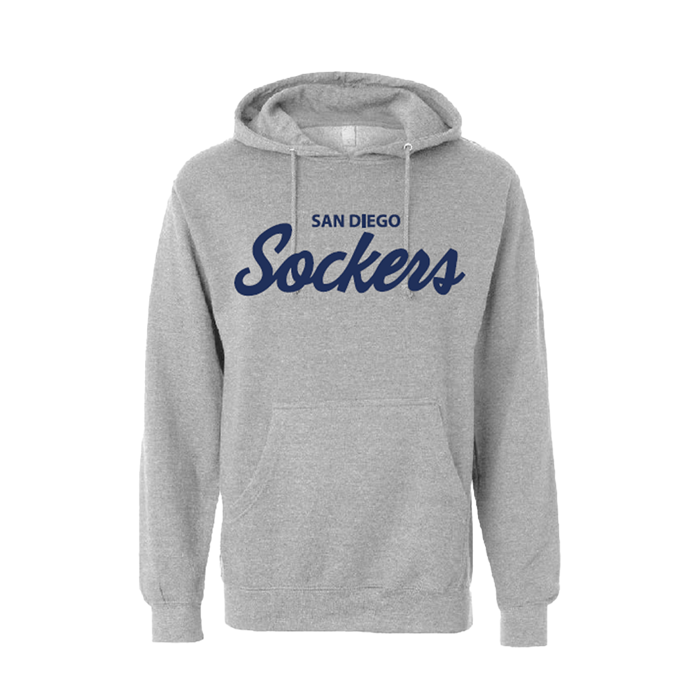 SD SOCKERS COTTON-BLEND HOODIE (GREY)