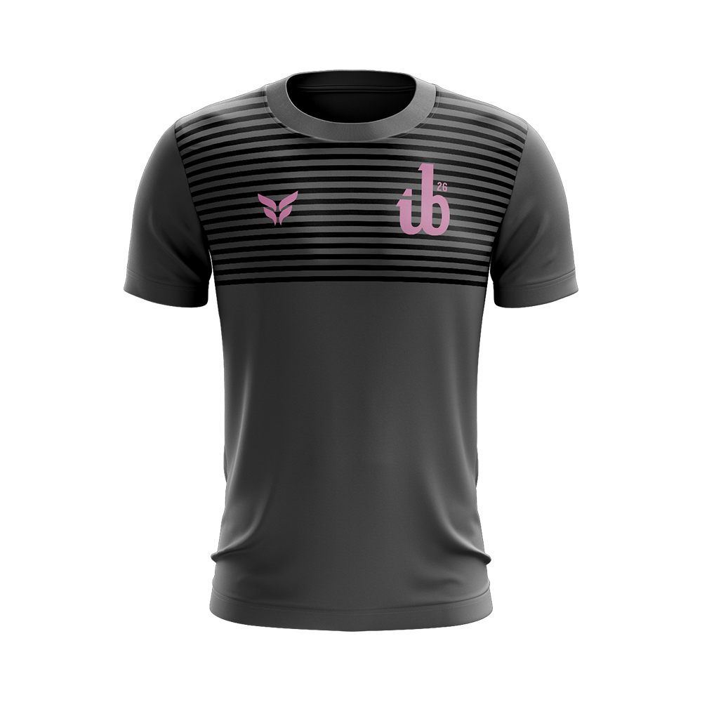 IB26 TRAINING TOP SS (CLEAN LINES CHARCOAL)