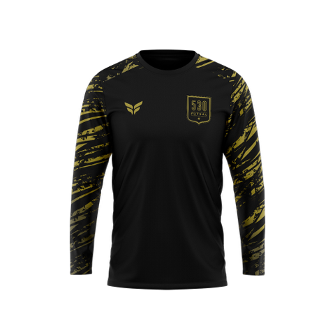 530 FUTSAL TRAINING TOP LS (BLACK)