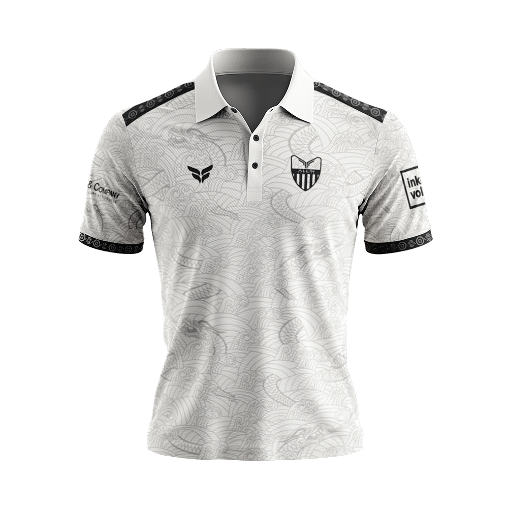 ALLIN COACHES POLO SHIRT (WHITE)