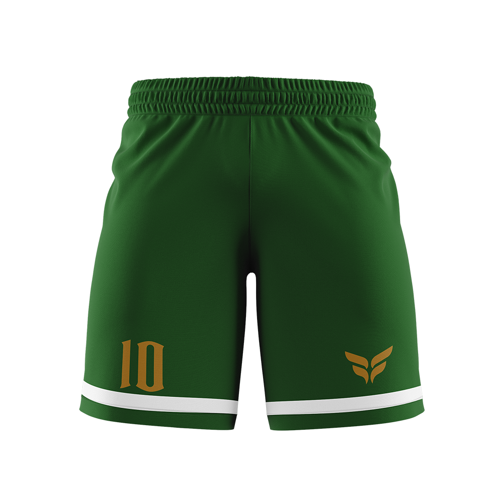 BOLD CITY COMP GAME SHORTS (GREEN)