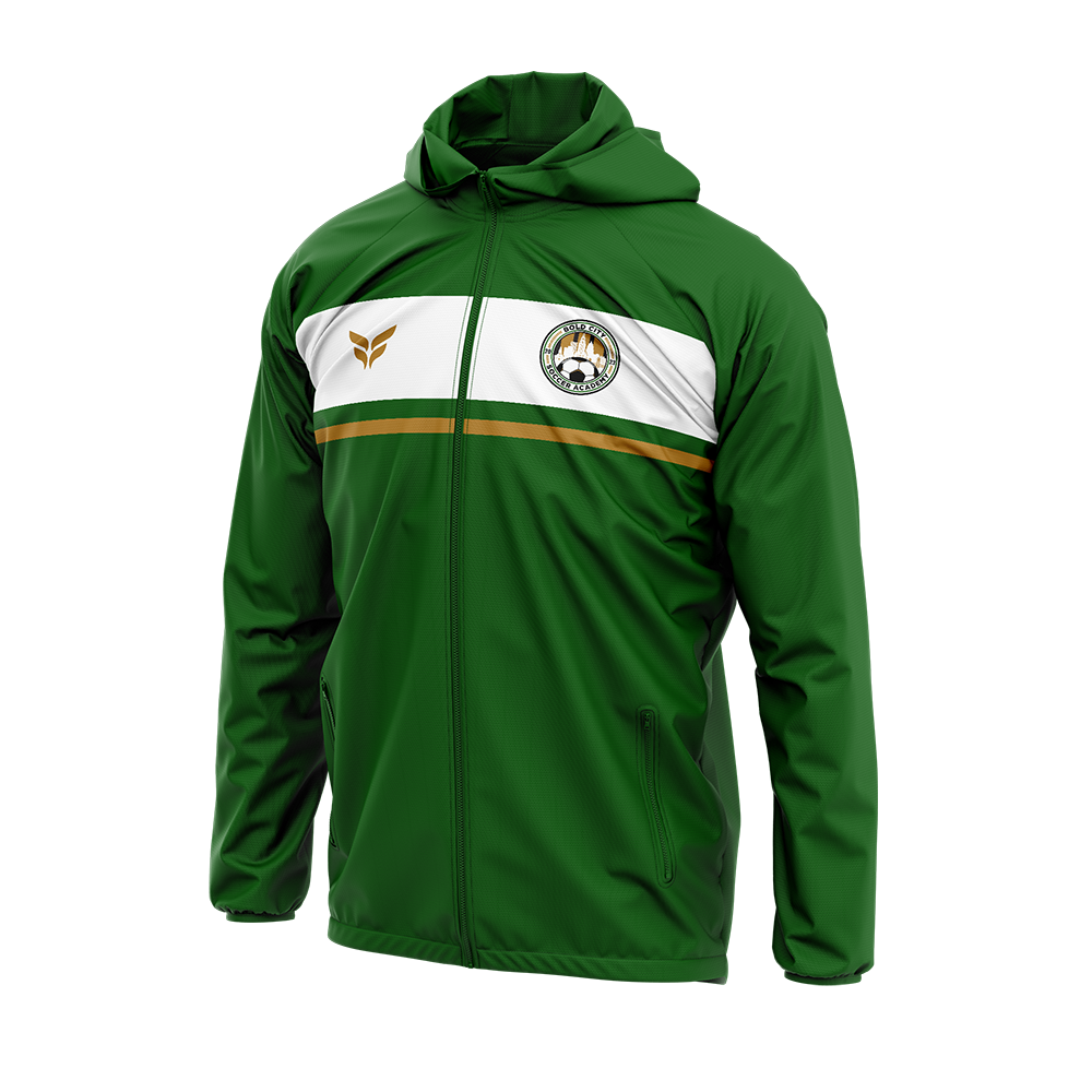 BOLD CITY RAIN JACKET (GREEN)