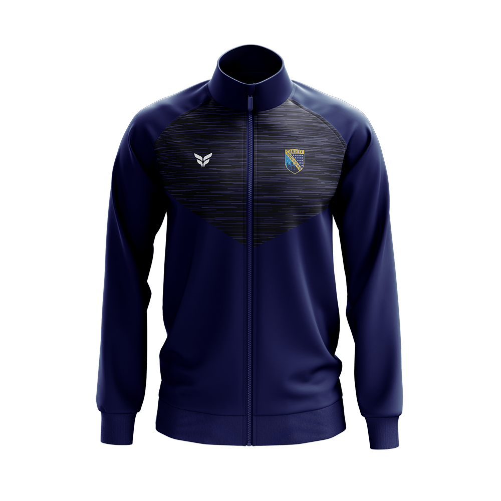 CARDIFF WARM-UP JACKET (NAVY)