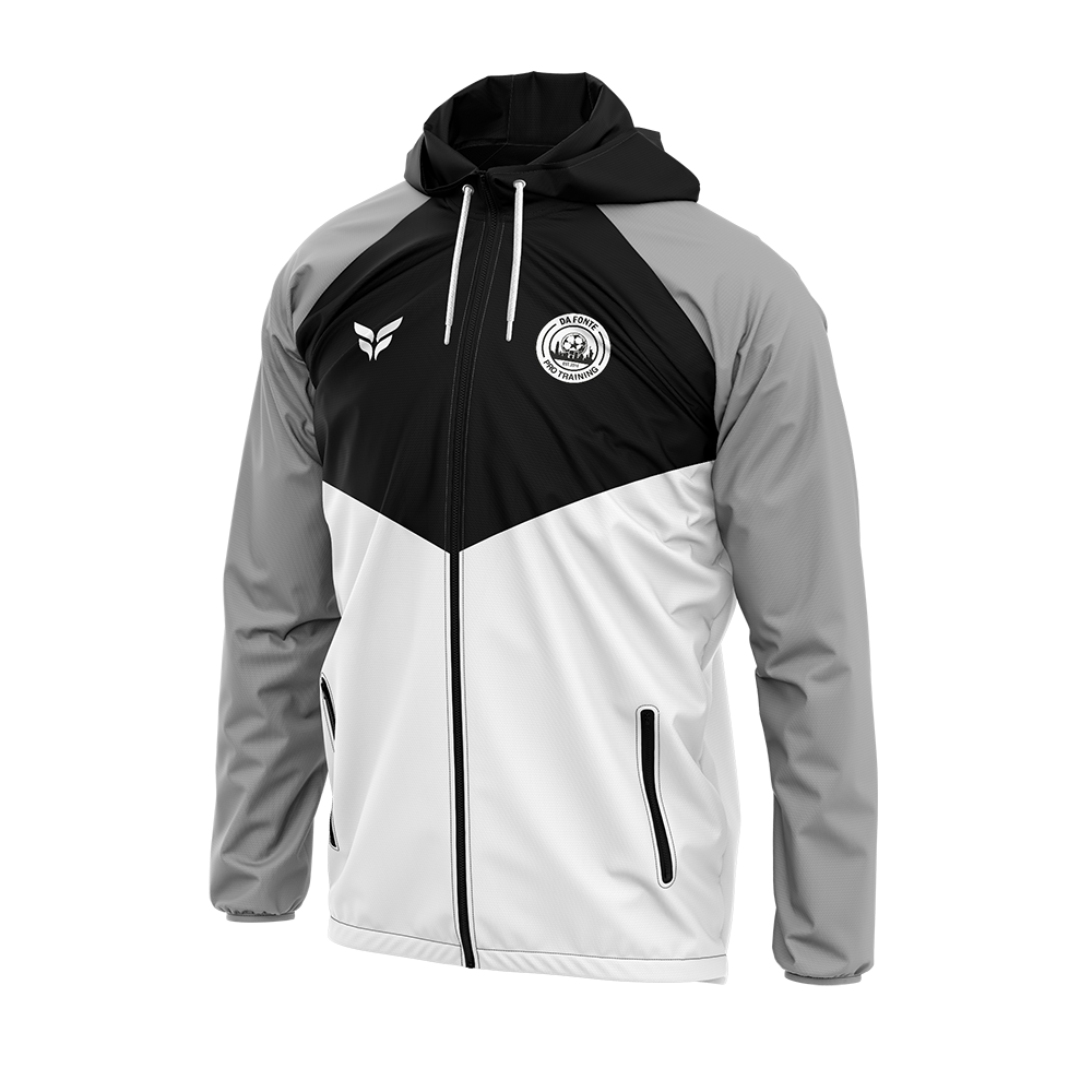DA FONTE PRO TRAINING WINDBREAKER JACKET (BLACK)