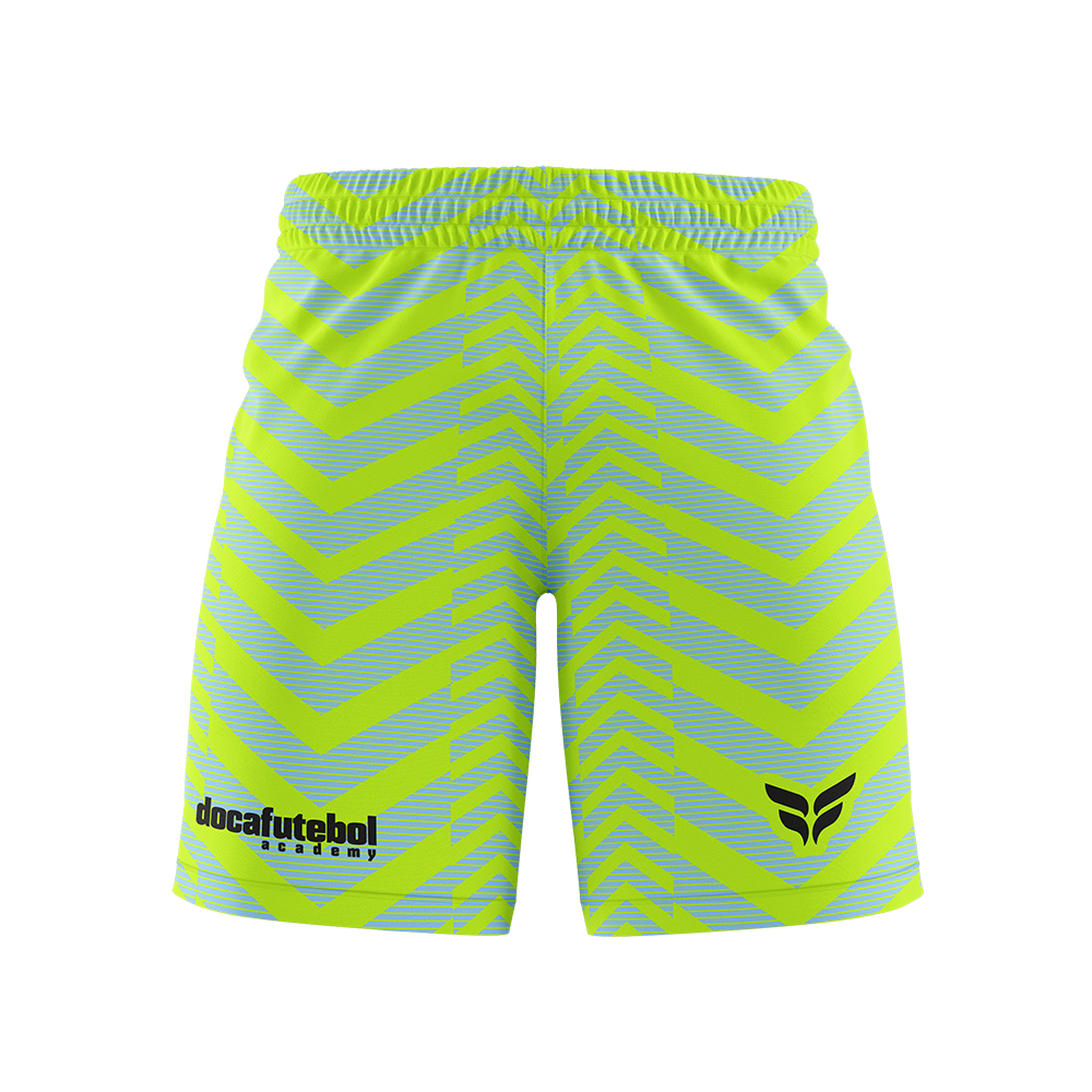 DOCA FUTEBOL GOALKEEPER SHORTS (NEON)