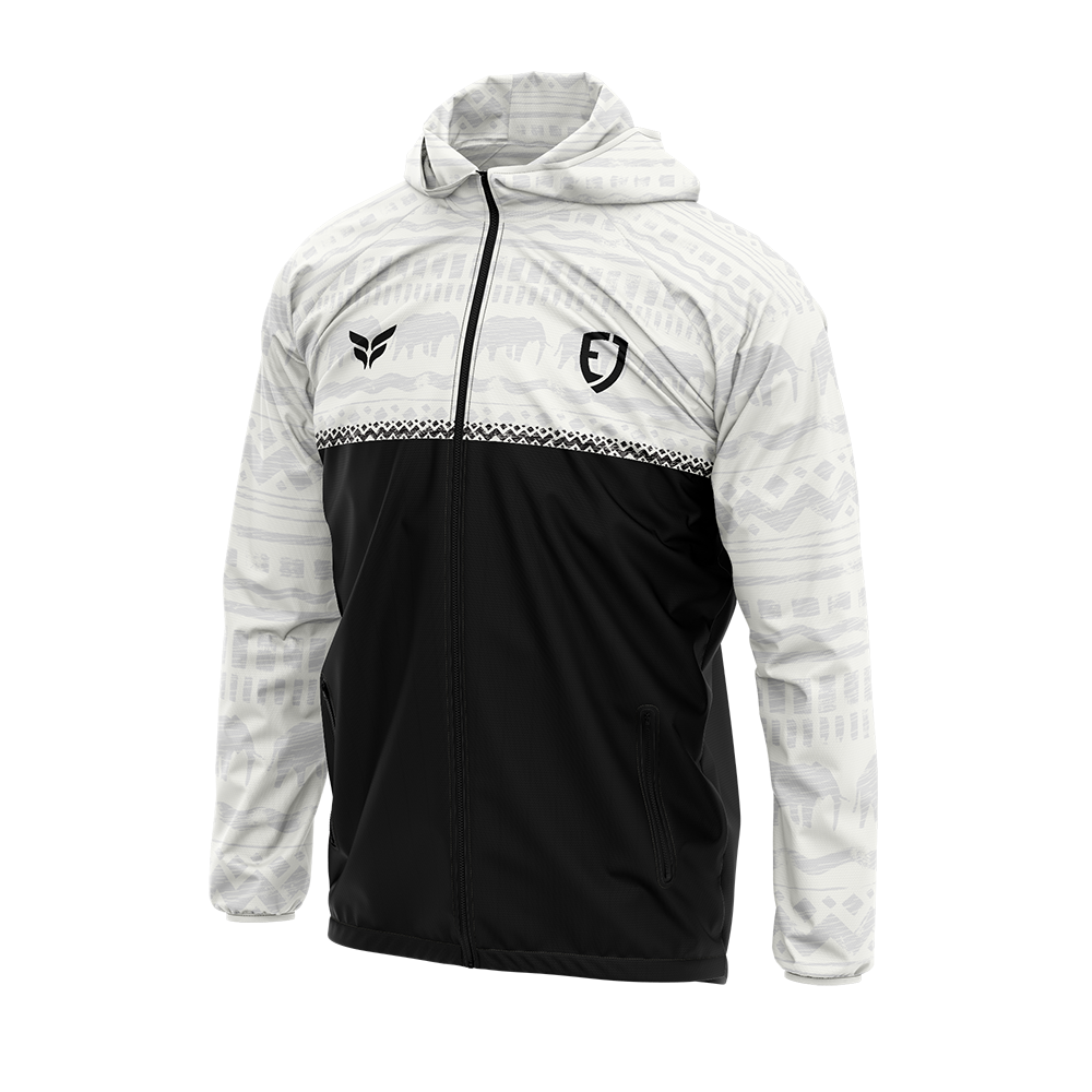 EJFT WINDBREAKER JACKET (WHITE)