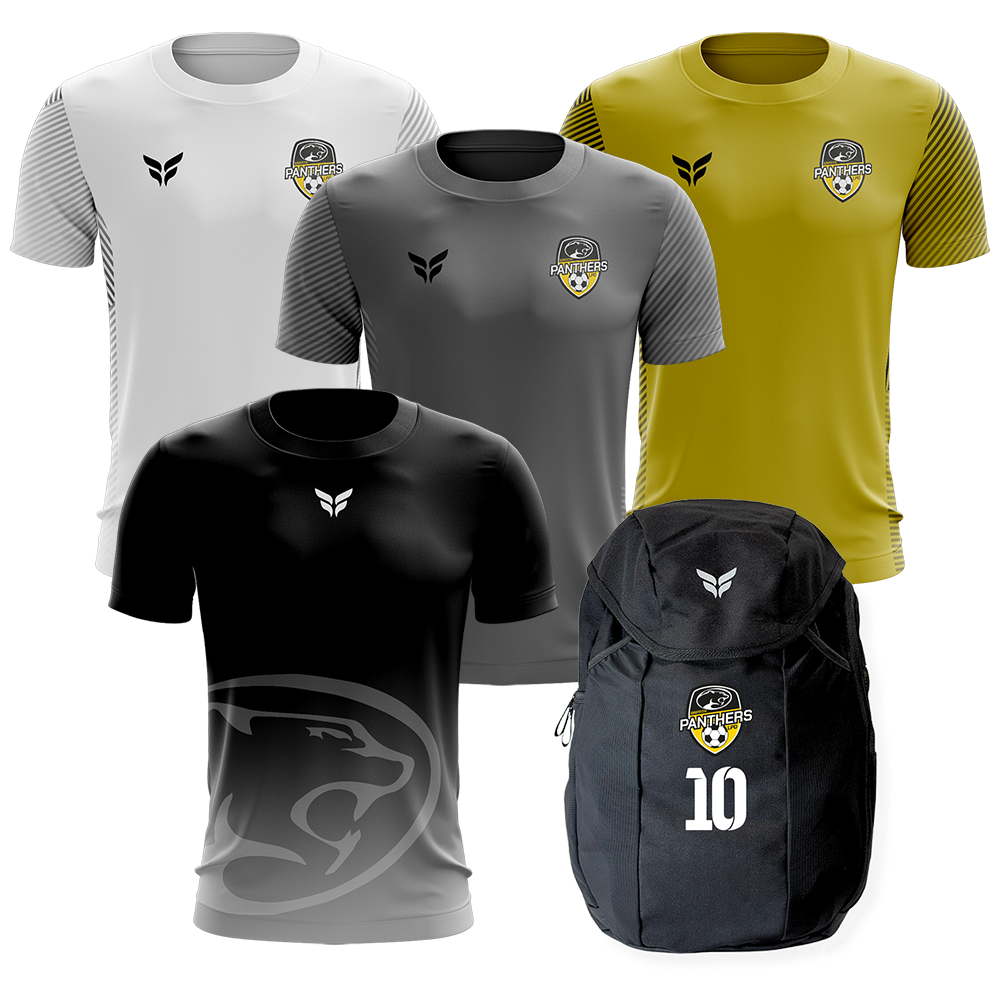 GRIFFITH PANTHERS HS TRAINING TOPS AND BACKPACK BUNDLE