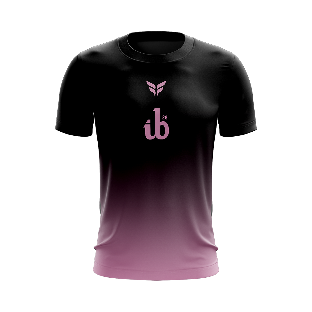 IB26 TRAINING TOP SS (GRADIENT BLACK)