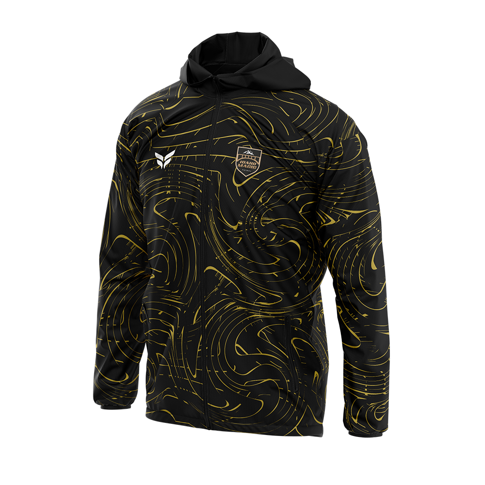 IDAHO MAGIC WINDBREAKER JACKET (BLACK GOLD)