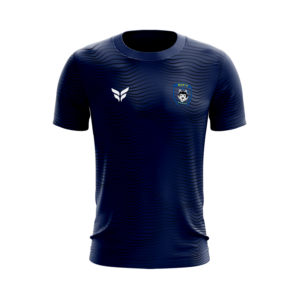 JW NORTH TRAINING TOP SS (NAVY)