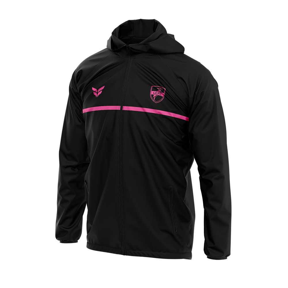 LCFC RAIN JACKET (BLACK)