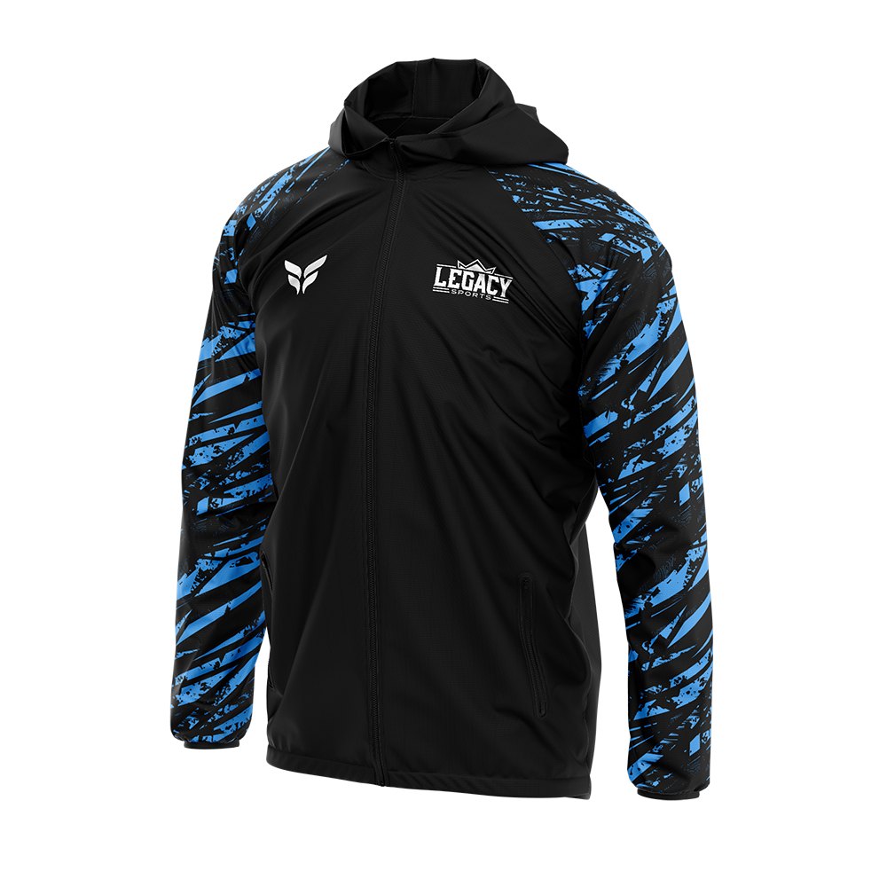 LEGACY WINDBREAKER JACKET (BLACK BLUE)