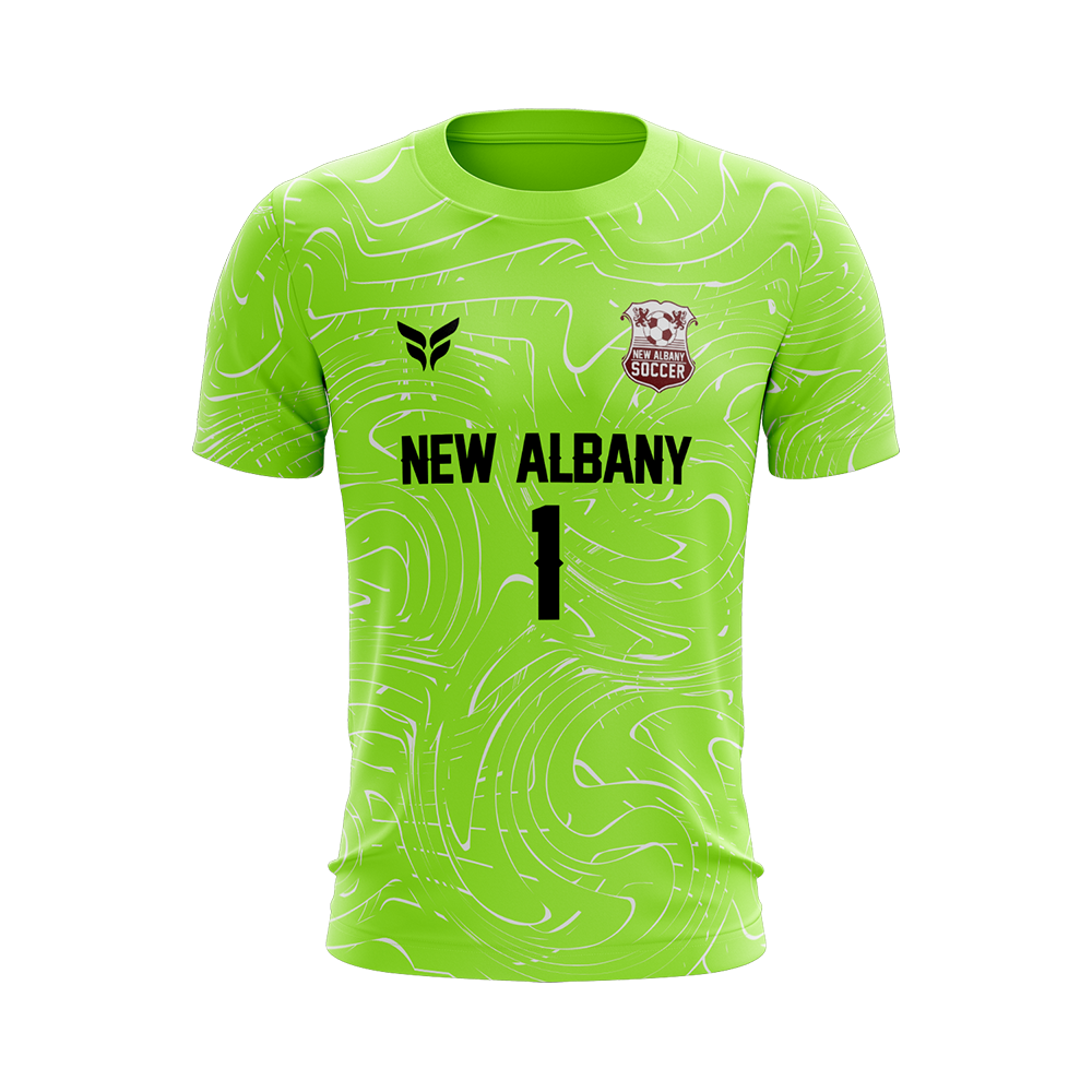 NEW ALBANY GK JERSEY SS (GREEN)