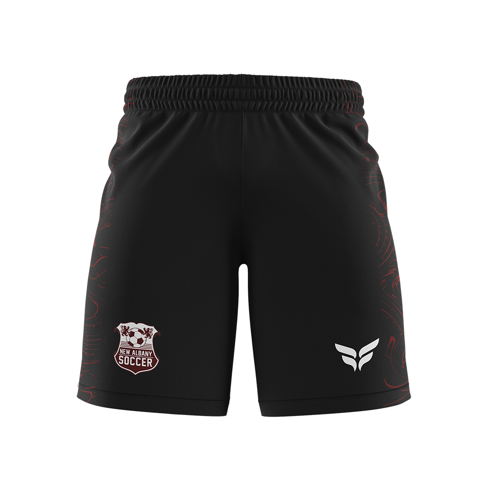 NEW ALBANY GAME SHORTS (BLACK)