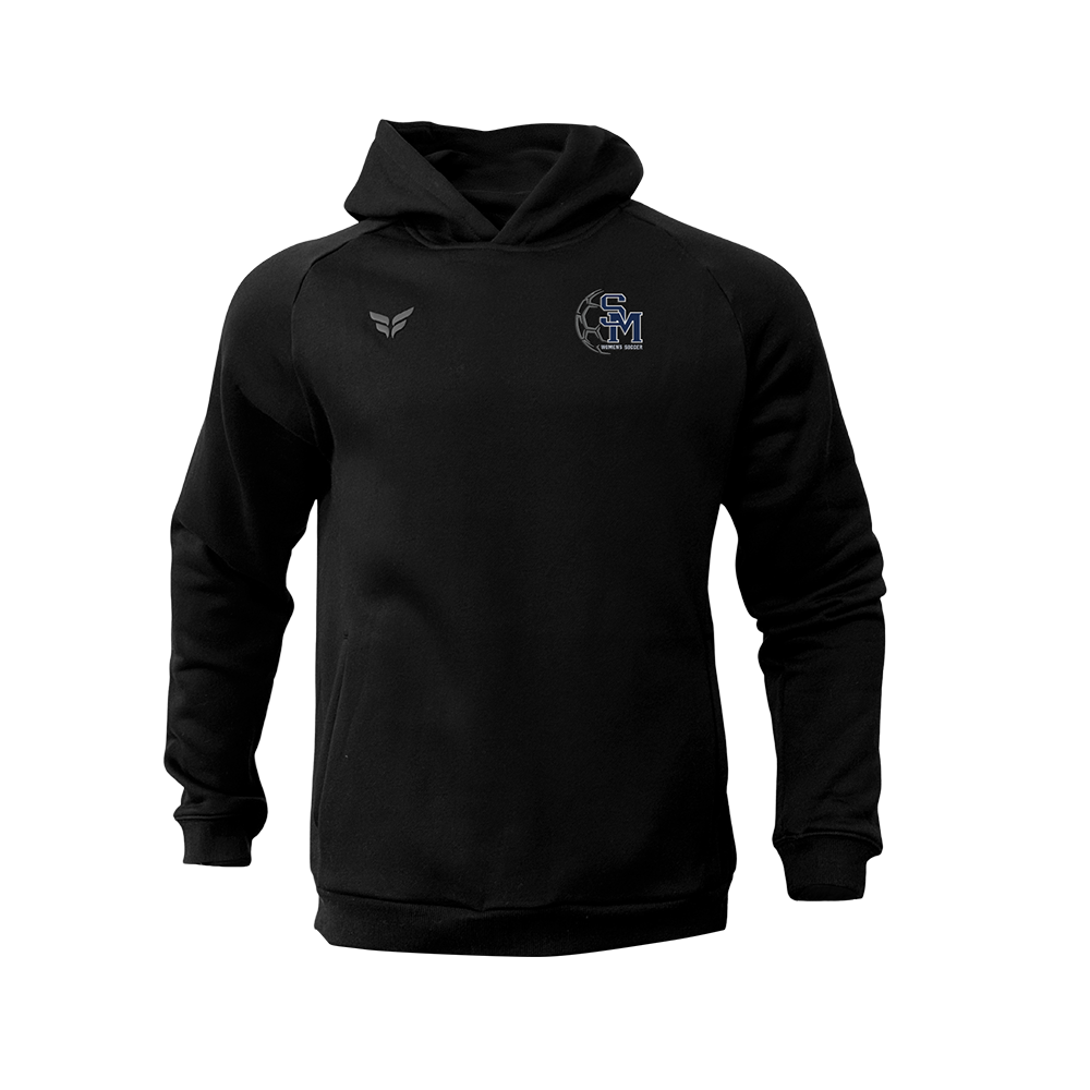 SMHS COTTON-BLEND HOODIE (BLACK)