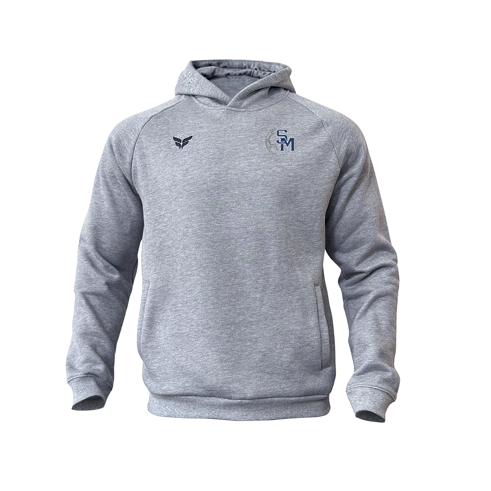 SMHS COTTON-BLEND HOODIE (GREY)