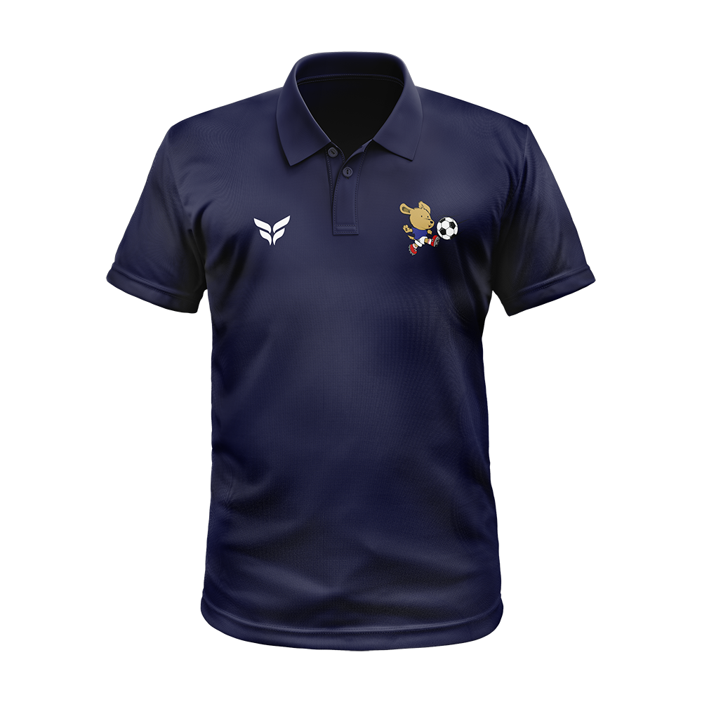 SOCCER PUPS POLO SHIRT (NAVY)