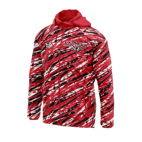 ST JOHNS HS RAIN JACKET (RED)