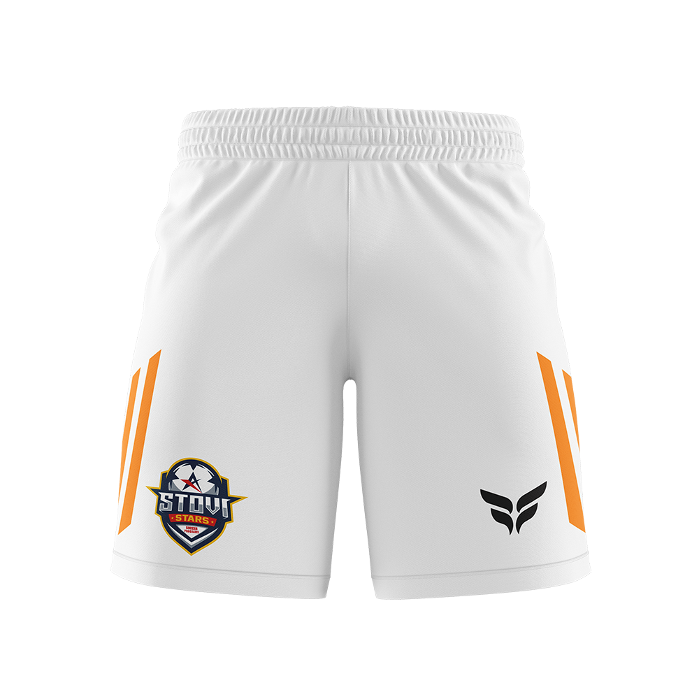 STOVI STARS GAME SHORTS (WHITE)