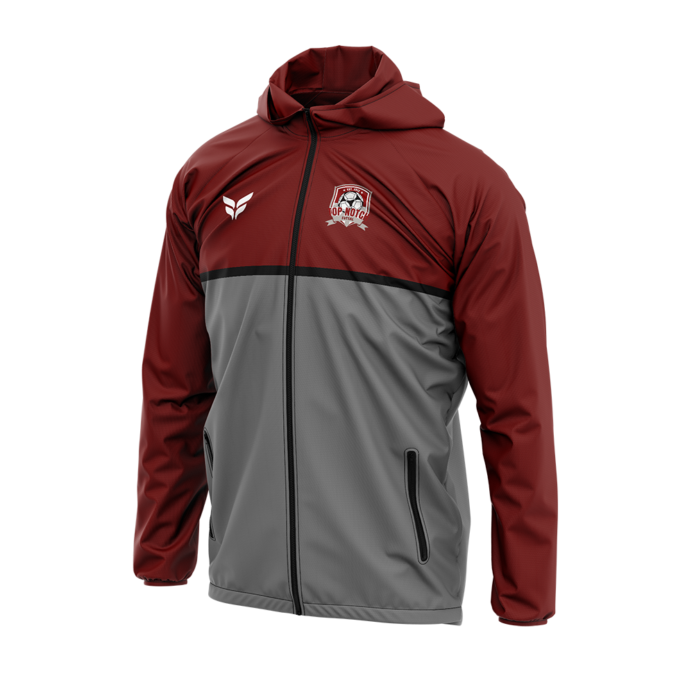 TOP NOTCH WINDBREAKER JACKET (MAROON)