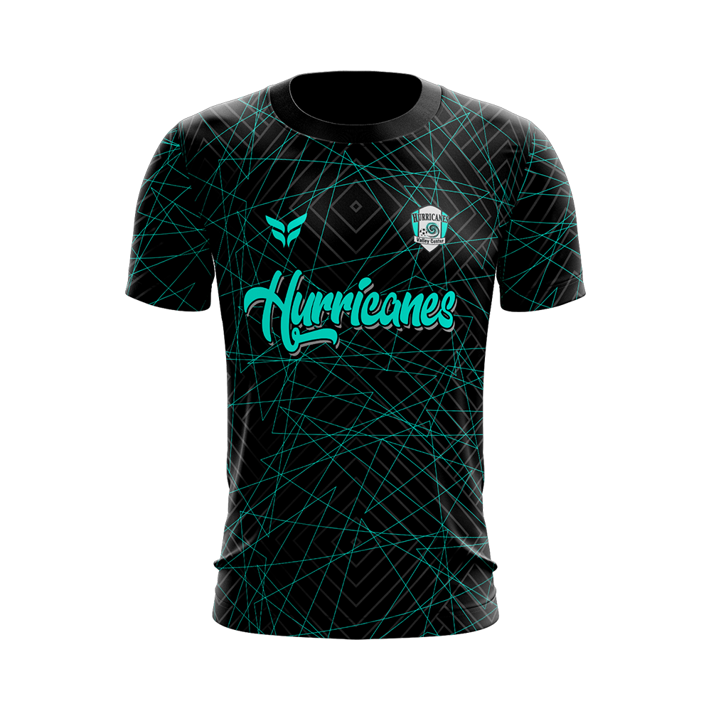 VALLEY CENTER TRAINING JERSEY SS (BLACK)