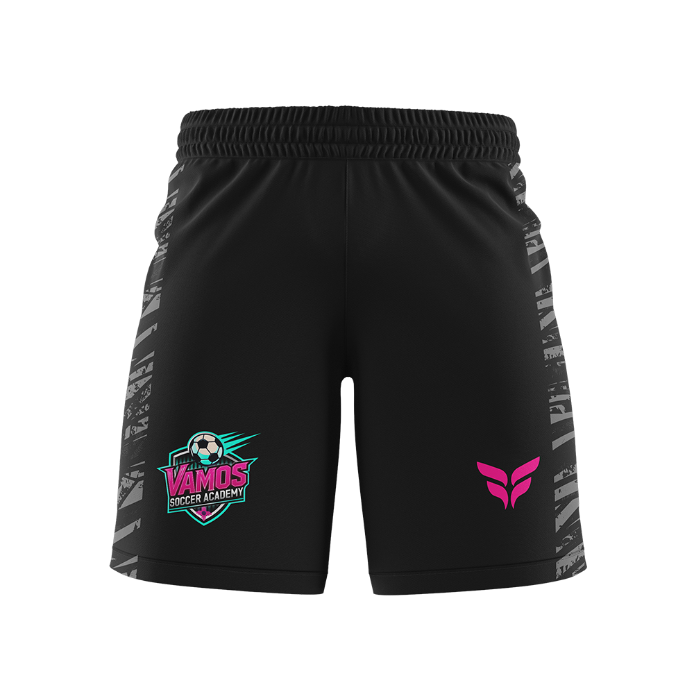 VAMOS SOCCER ACADEMY AWAY SHORTS (BLACK)