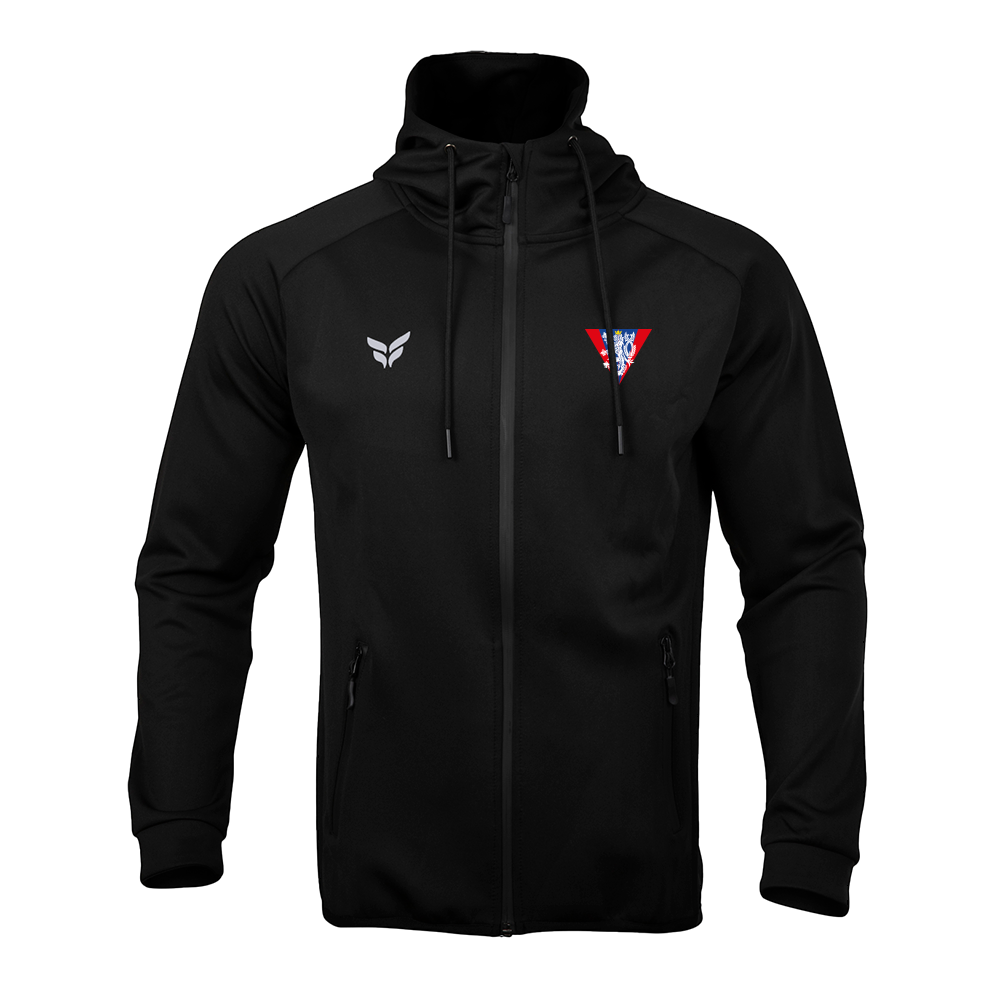 VEDRAL FULL-ZIP HOODIE (BLACK)