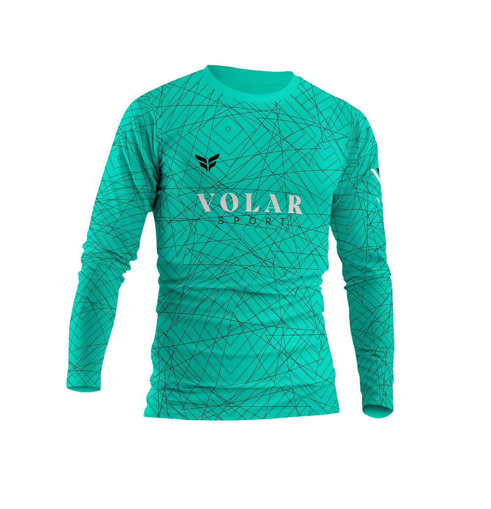 VOLAR SPORT TRAINING TOP LS (TEAL)