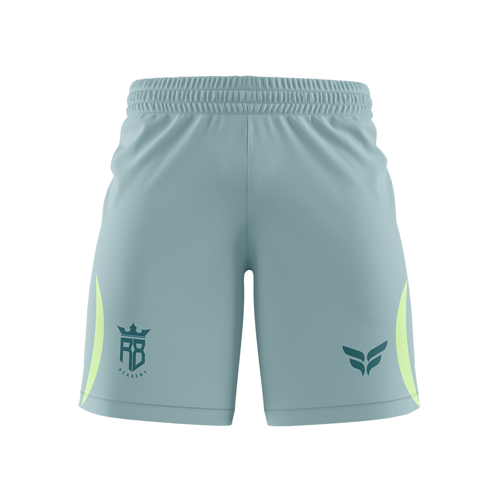R8 ACADEMY PLAYER SHORTS (LIGHT GREEN)