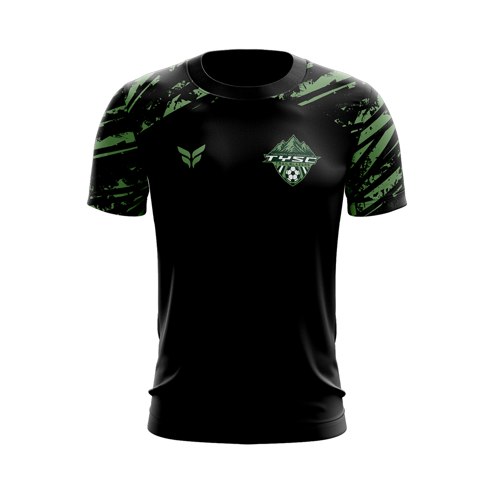 TUSCARORA SUPPORTER JERSEY SS (BLACK)