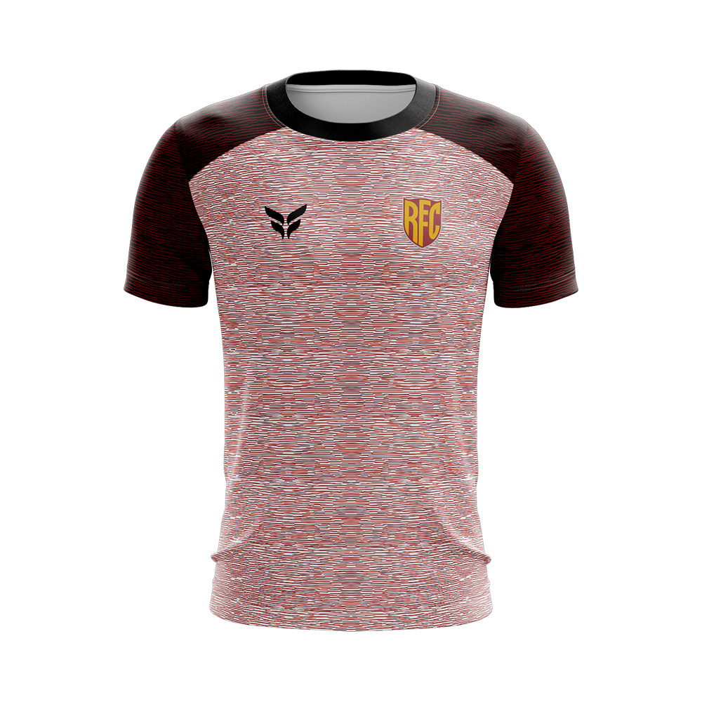 RED FLAMES TRAINING JERSEY SS (PINK)