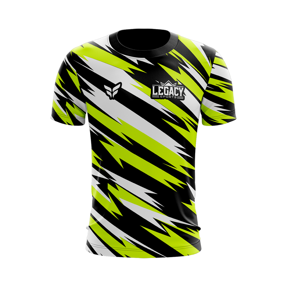 LEGACY TRAINING WILDSTRIKE JERSEY SS (NEON BLACK)