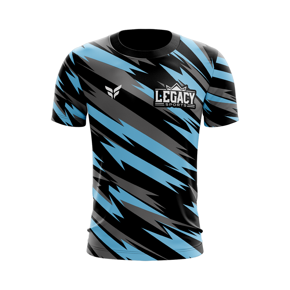LEGACY TRAINING WILD STRIKEJERSEY SS (BLUE GRAY)