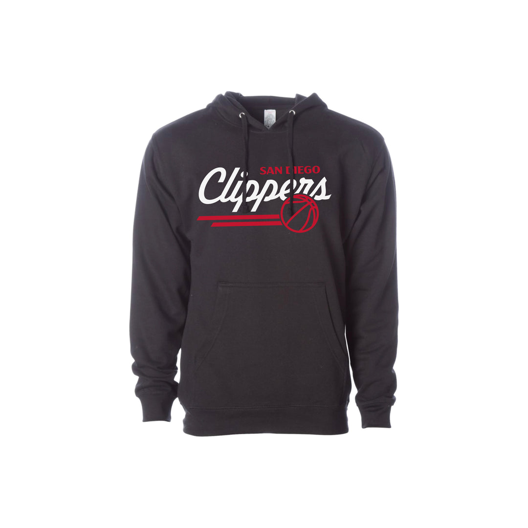 CLIPPERS CLASSIC LOGO HOODIE (BLACK)