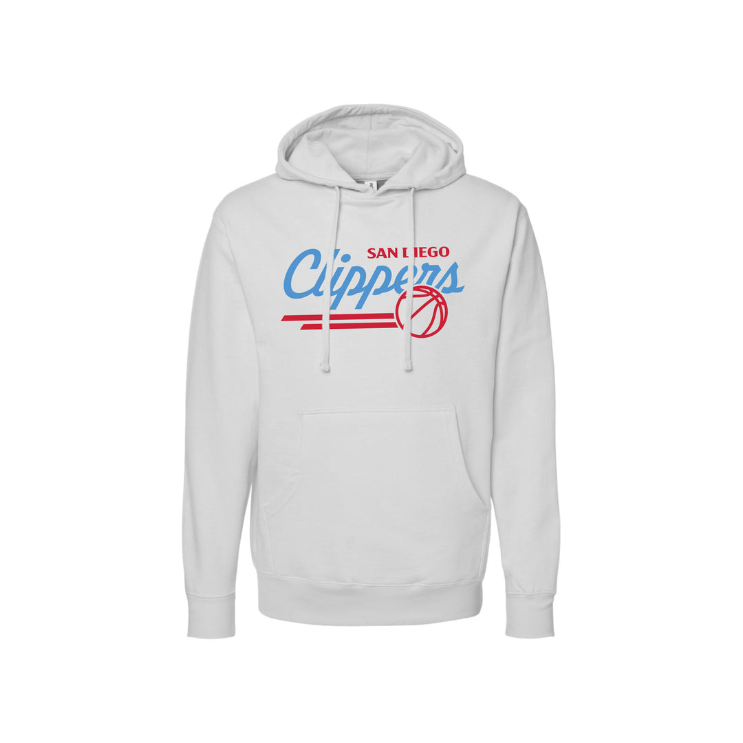 CLIPPERS CLASSIC LOGO HOODIE (SMOKE)