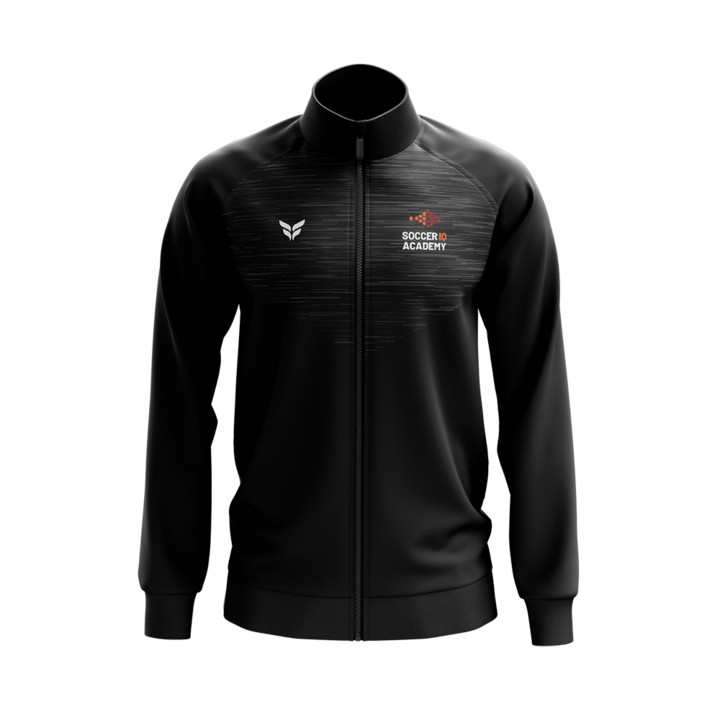 SOCCER IQ WARM-UP JACKET (BLACK)
