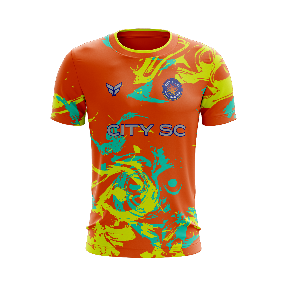 CITY SC SAN MARCOS JERSEY SS (ORANGE)