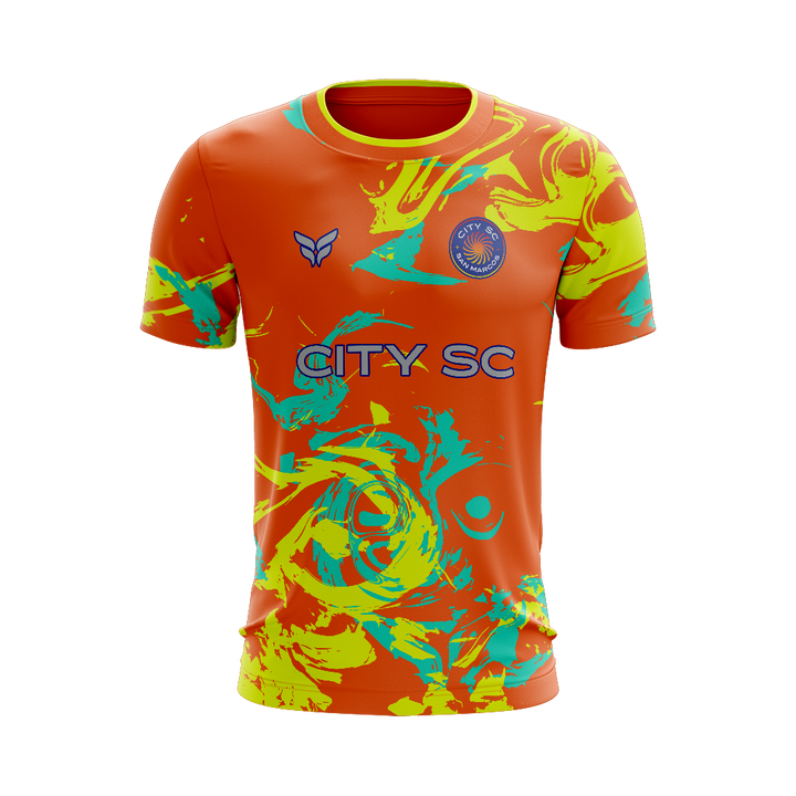 CITY SC SAN MARCOS JERSEY SS (ORANGE)