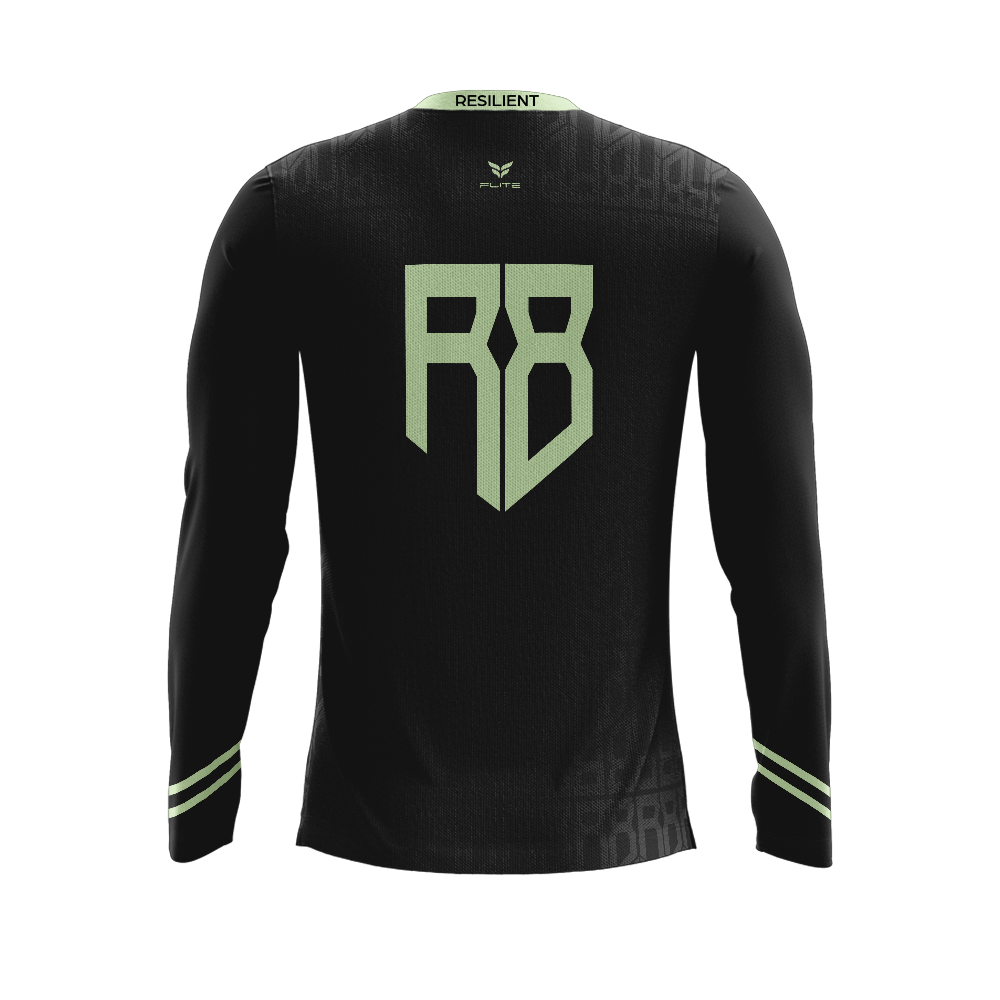 R8 ACADEMY TRAINING TOP LS (BLACK)