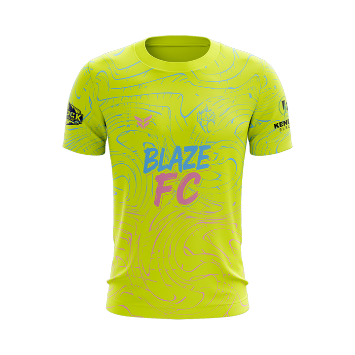 BLAZE FC GOALKEEPER JERSEY SS (NEON)