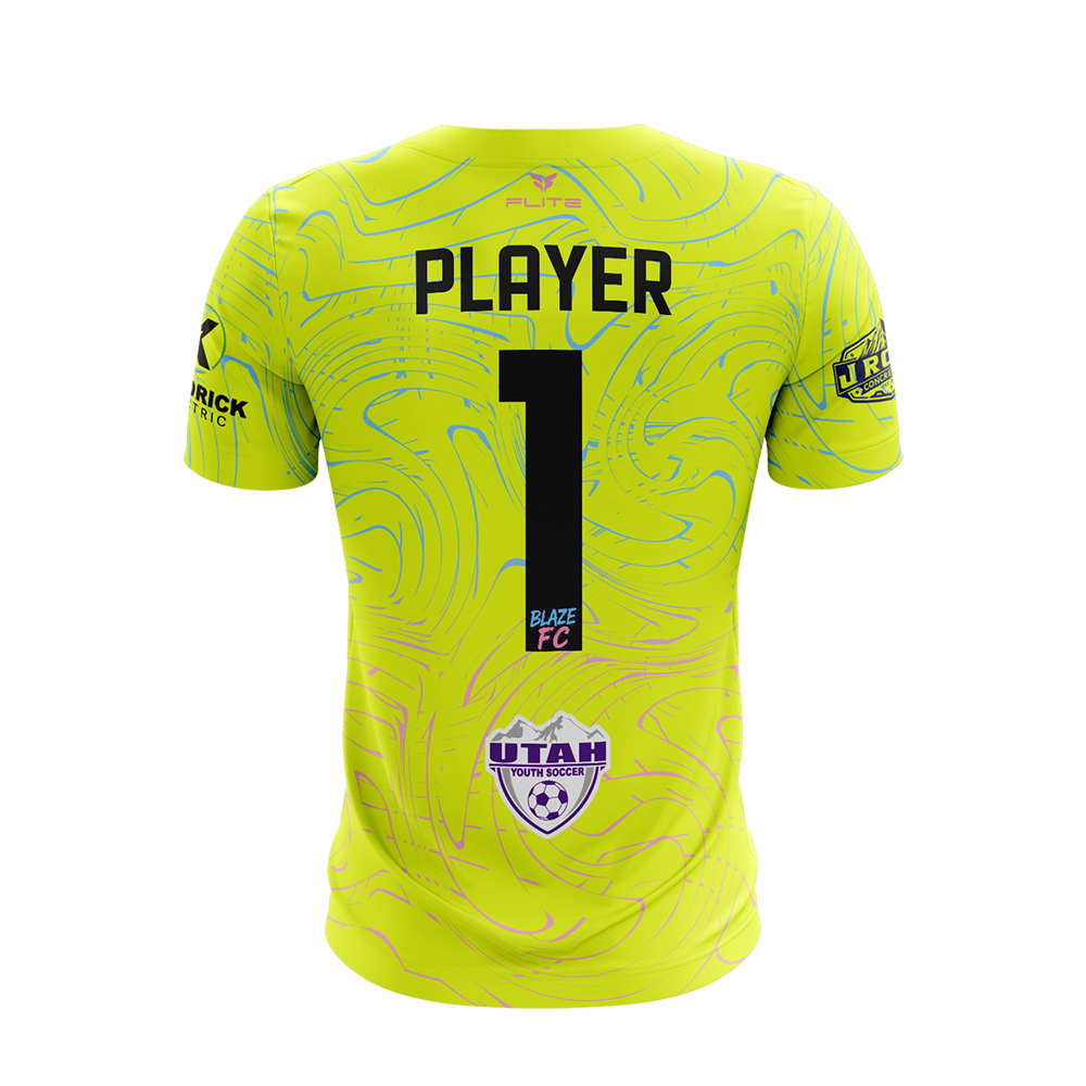 BLAZE FC GOALKEEPER JERSEY SS (NEON)