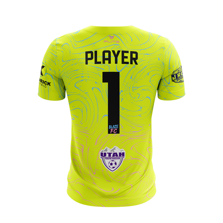 BLAZE FC GOALKEEPER JERSEY SS (NEON)