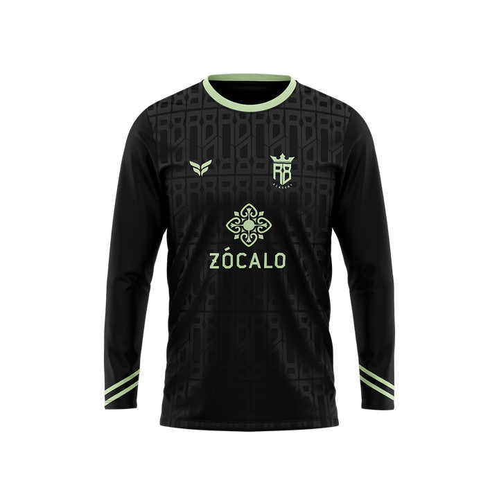 R8 ACADEMY TRAINING TOP LS (BLACK)