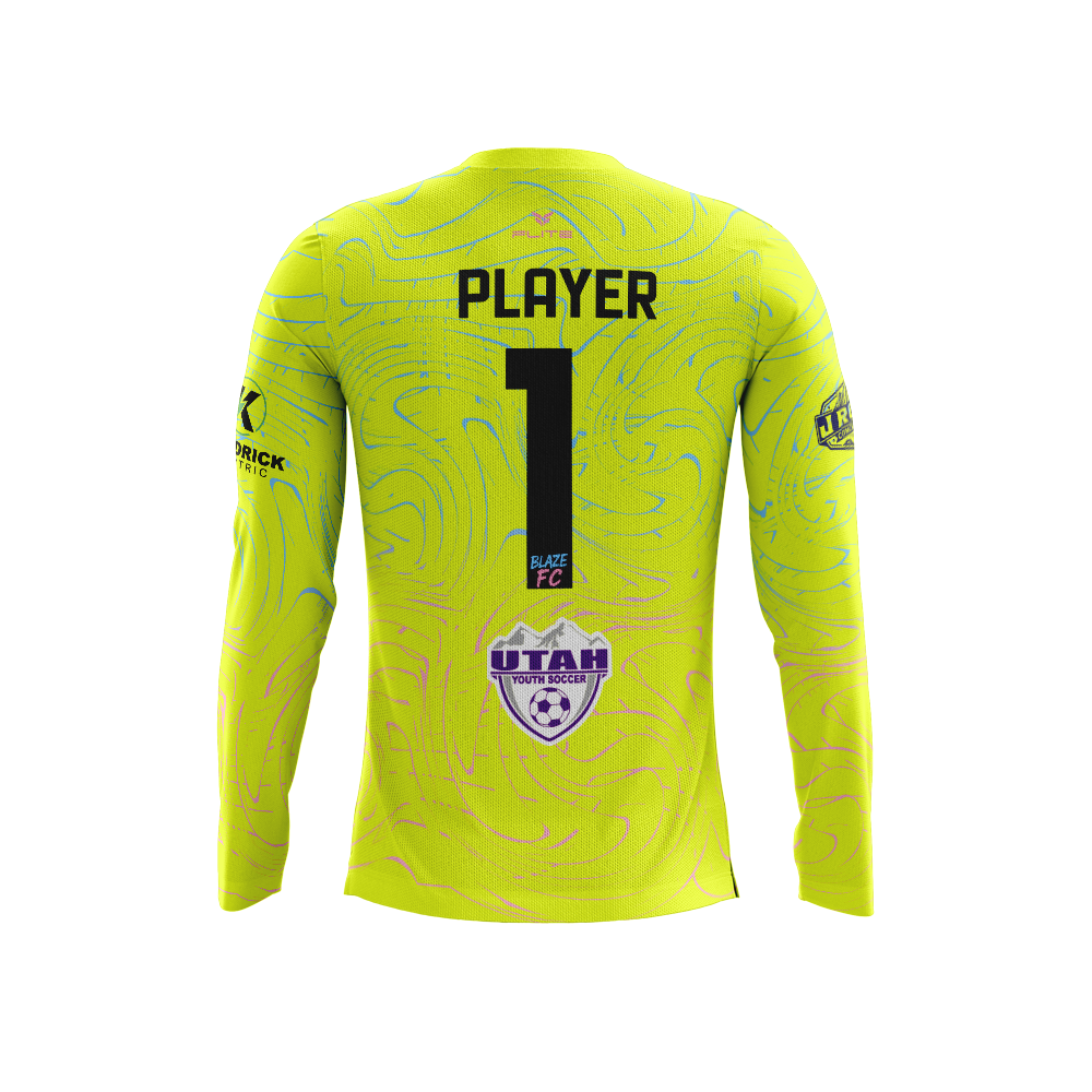 BLAZE FC GOALKEEPER JERSEY LS (NEON)