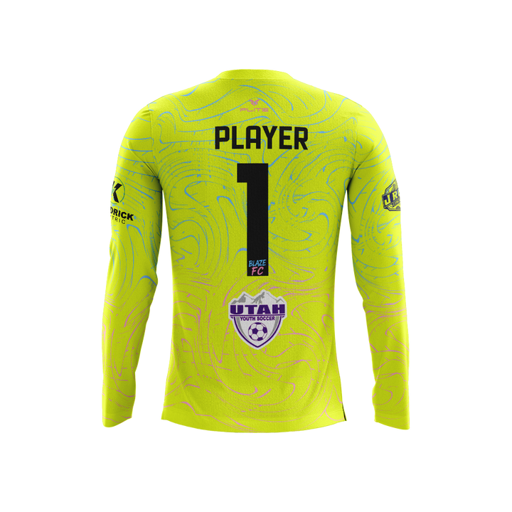 BLAZE FC GOALKEEPER JERSEY LS (NEON)