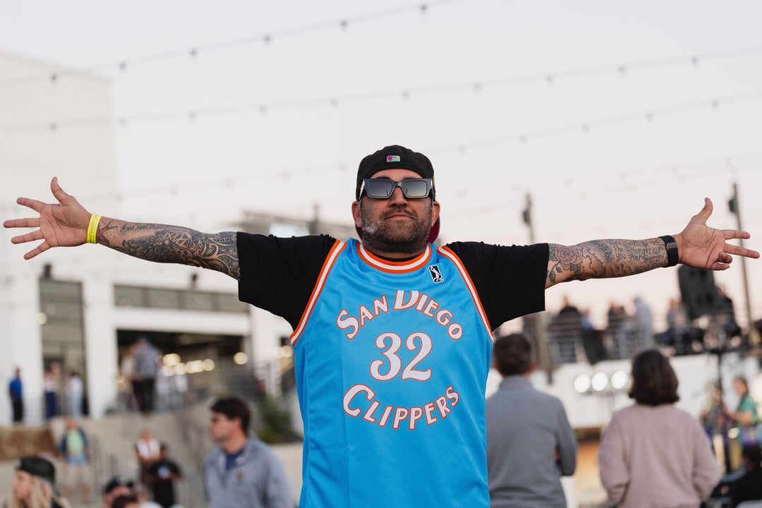 CLIPPERS RETRO JERSEY(LIGHT BLUE)